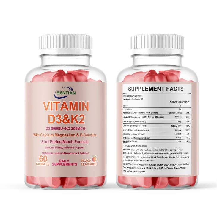 Gomitas de vitamina D3+k2 1